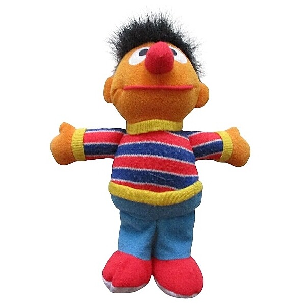 Sesame Street 8 1/2"H Ernie Beanbag Character