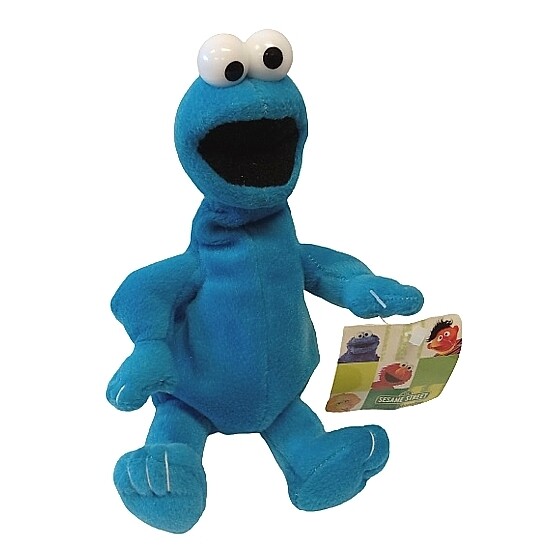 Sesame Street 8 1/2&quot;H Cookie Monster Beanbag Character