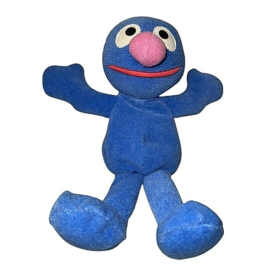 Sesame Street 8 1/2&quot;H Grover Beanbag Character