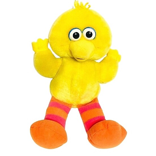 Sesame Street 12&quot;H Big Bird Interactive Plush - Talks, Laughs and Vibrates