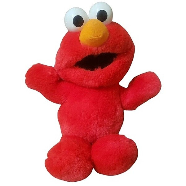 Sesame Street 18&quot;H ORIGINAL Tickle Me Elmo Interactive Plush - Talks and Laughs