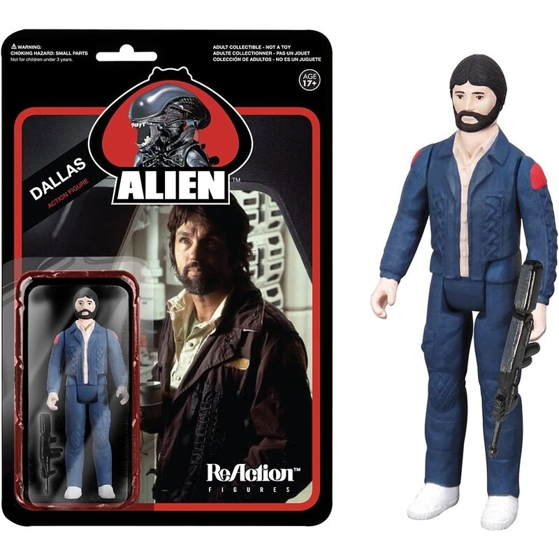 Alien 3 3/4&quot;H Dallas ReAction Figure