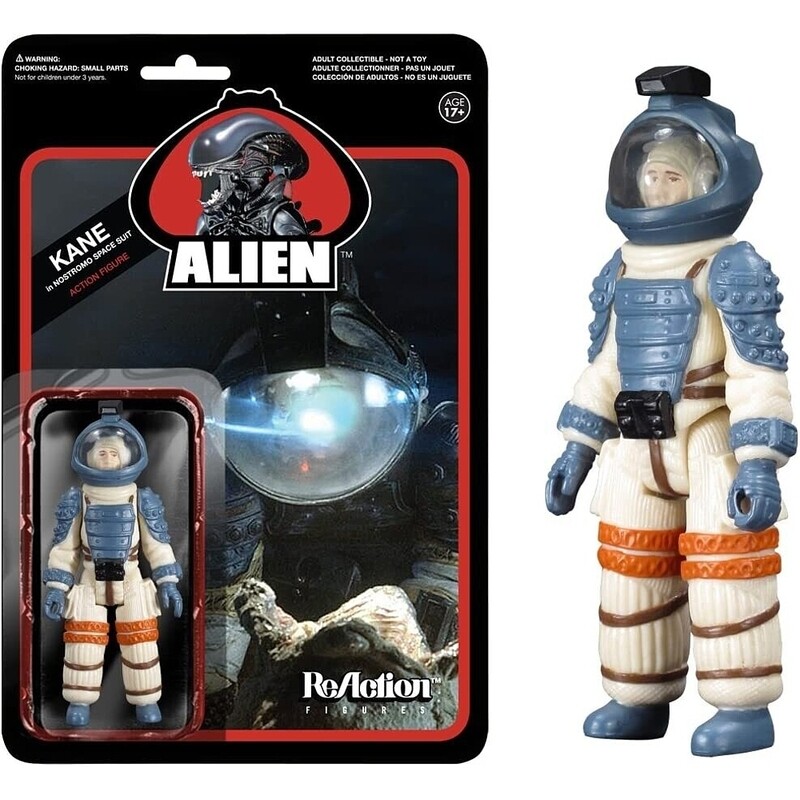 Alien 3 3/4&quot;H Kane in Nostromo Space Suit ReAction Figure