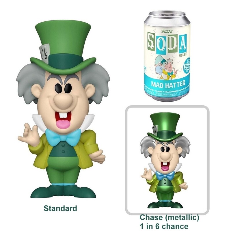 Alice in Wonderland Mad Hatter POP! Vinyl Soda Figure