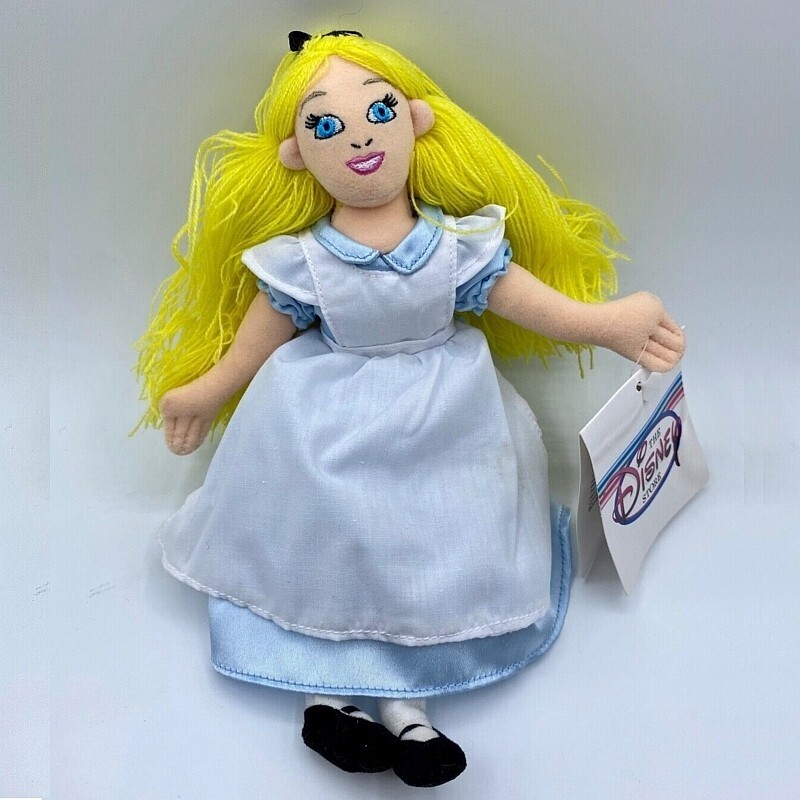 Alice in Wonderland 9&quot;H Alice Beanbag Character