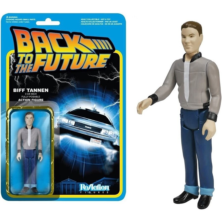 Back to the Future 3 3/4"H Biff Tannen ReAction Figure