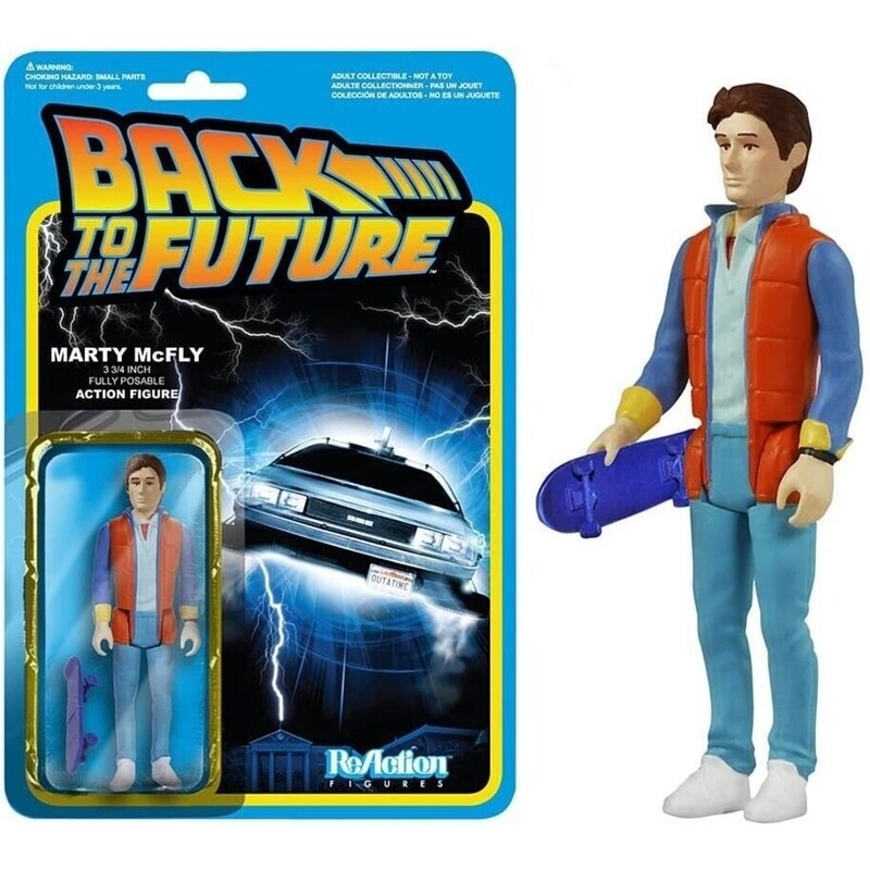 Back to the Future 3 3/4&quot;H Marty McFly ReAction Figure