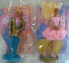 1994 McDonald's Barbie Happy Meal Toys (set of 8)