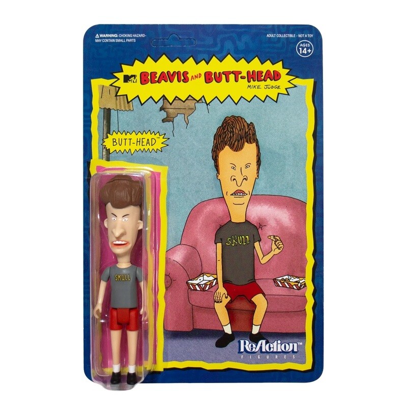 Beavis and Butt-Head 3 3/4&quot;H Butt-Head ReAction Figure