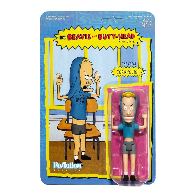 Beavis and Butt-Head 3 3/4&quot;H Cornholio ReAction Figure
