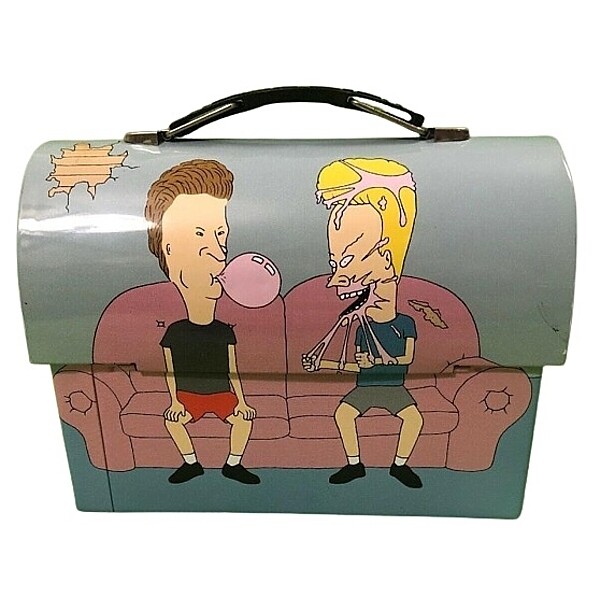 Beavis and Butt-Head Metal Dome Carry-All - On the Couch