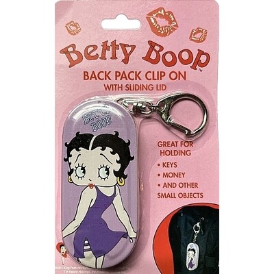 Betty Boop Back Pack Clip On