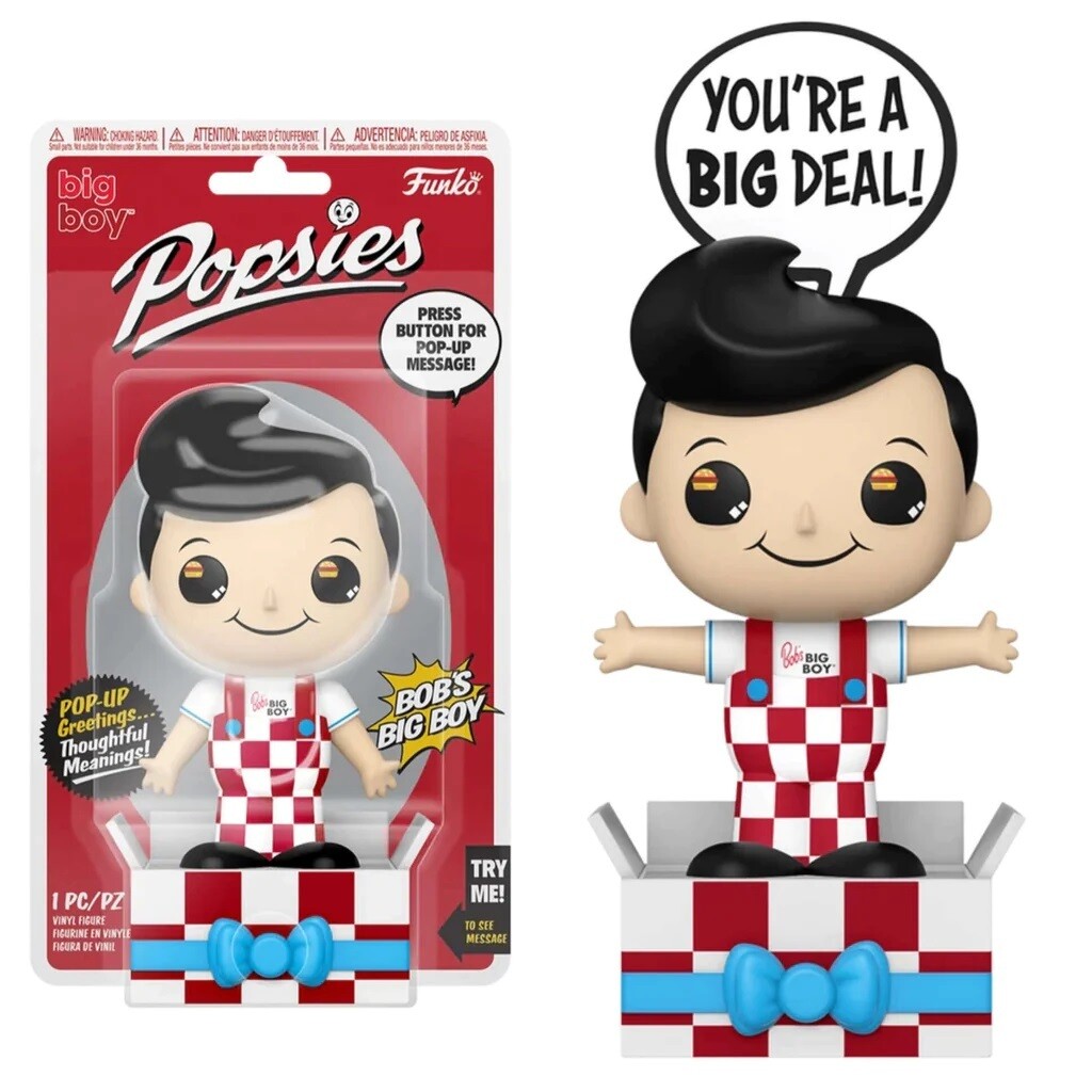 Bob&#39;s Big Boy 5 1/2&quot;H Popsies Figure