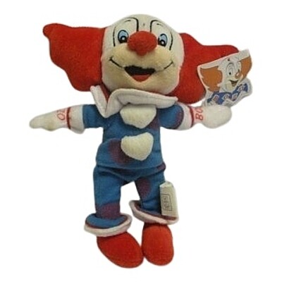 Bozo 8 1/2&quot;H (Polka Dot) Beanbag Character