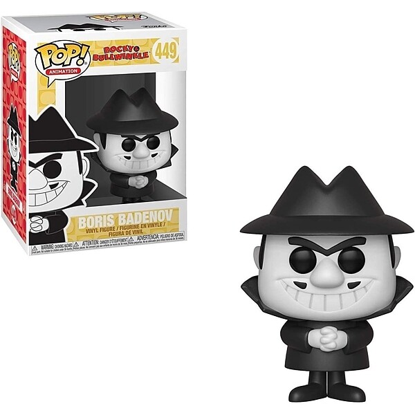 Boris Badenov 3 3/4&quot;H POP! Vinyl Figure