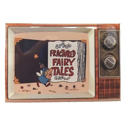 Fractured Fairy Tales Metal TV Magnet