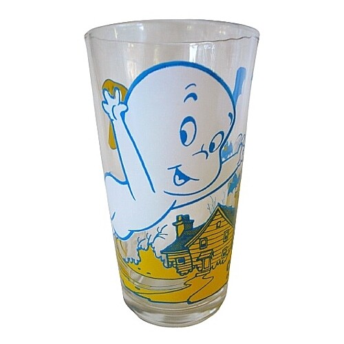 Casper 5&quot;H Pepsi Collectors Series Glass (1970&#39;s)