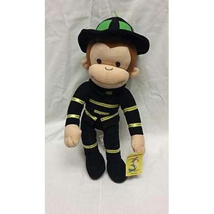 15&quot;H Curious George Fireman Plush