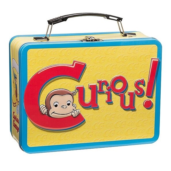 Curious George Metal Lunchbox/Tote