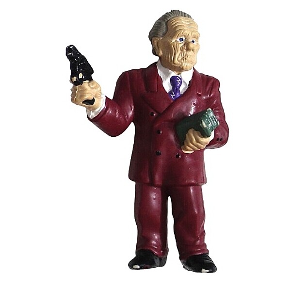 Dick Tracy 3 1/4&quot;H Prune Face PVC Figure