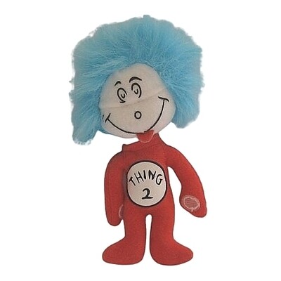 5"H Thing 2 Plush from Cat in the Hat