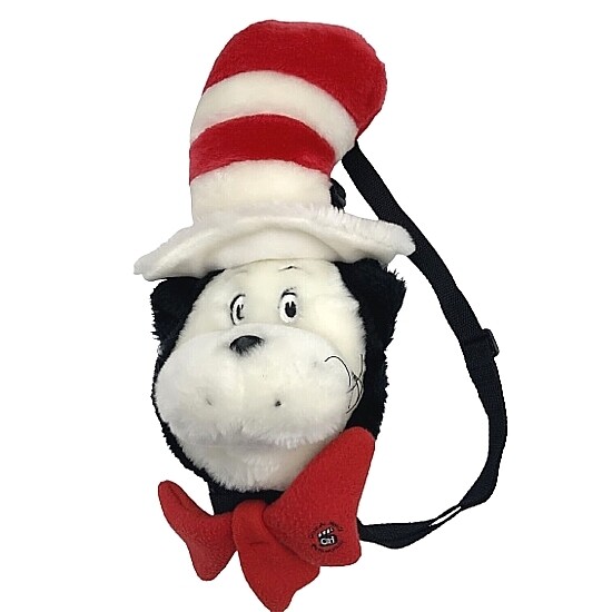 Dr. Seuss&#39; Cat in the Hat 15&quot;H Plush Child&#39;s Backpack