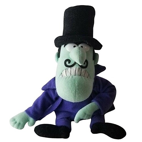 Snidely Whiplash from Dudley Do-Right 7&quot;H Beanbag Plush