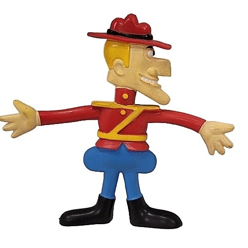 5"H Dudley Do-Right Bendy Figure by Jesco