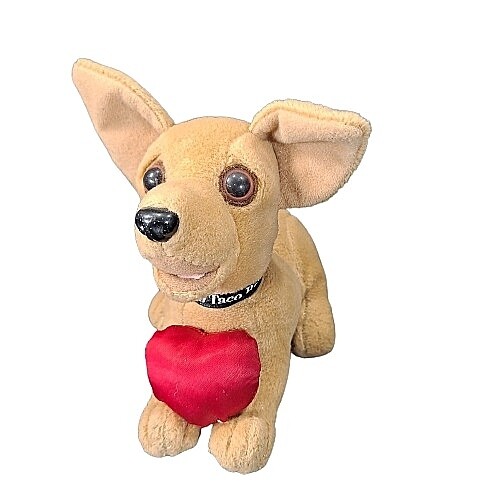5 1/2&quot;H Taco Bell Chihuahua Talking Plush