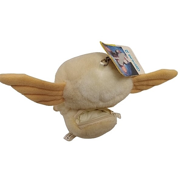 5"H Gremlins 2 Gizmo Plush Keychain with Zippered Compartment