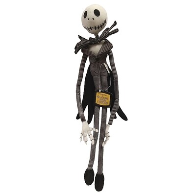 The Nightmare Before Christmas 18"H GLOW IN THE DARK Jack Skellington Posable Plush Doll