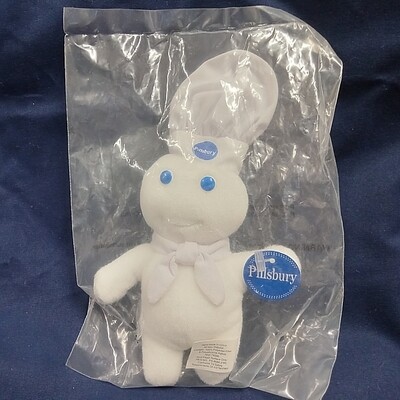 5 1/2"H Pillsbury Doughboy Mini Bean Bag Doll