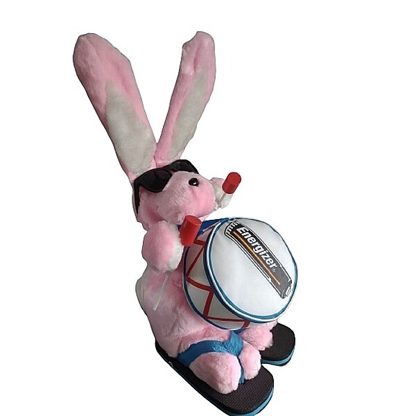 Energizer Bunny 21&quot;H Plush with Sunglasses, Flip Flops, Drum and Drum Sticks