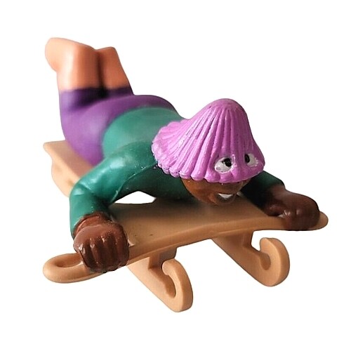 Fat Albert&#39;s Dumb Donald White Castle 1990 PVC Figure