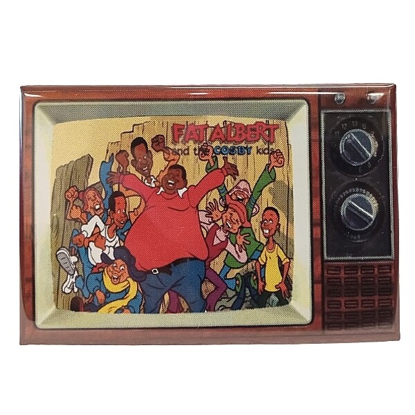 Fat Albert and the Cosby Kids Metal TV Magnet