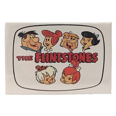 The Flintstones Cast Metal Magnet