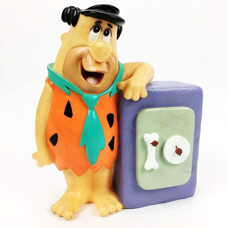 The Flintstones Fred Flintstone Vinyl Bank