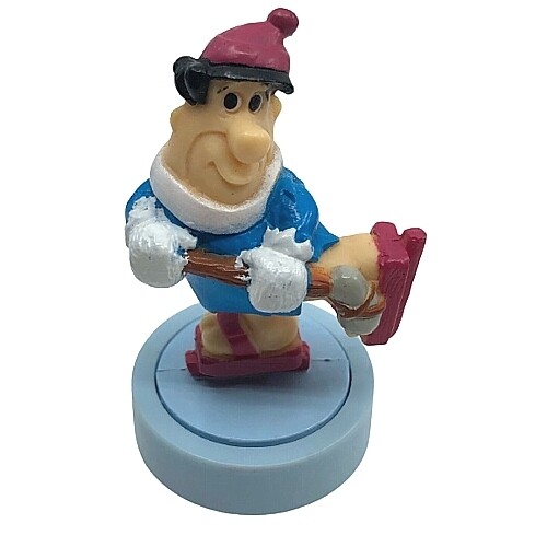 The Flintstones Fred Flintstone Winter Glacier Glider Toy