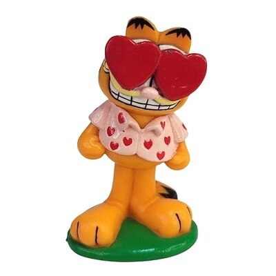 Garfield Heart Glasses PVC Figure