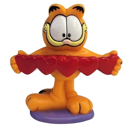 Garfield 5 Hearts PVC Figure