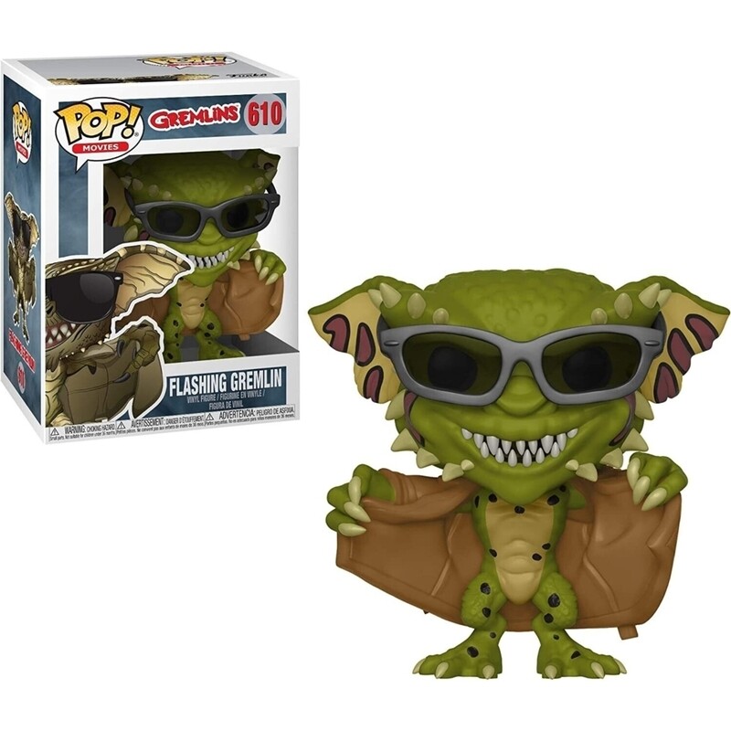 Gremlins Flashing Gremlin  3 3/4&quot;H POP! Movies Vinyl Figure #610