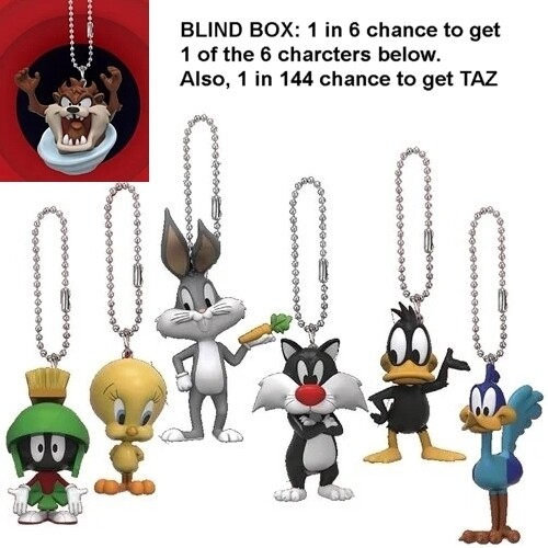 BLIND BOX Looney Tunes PVC Figural Keychain