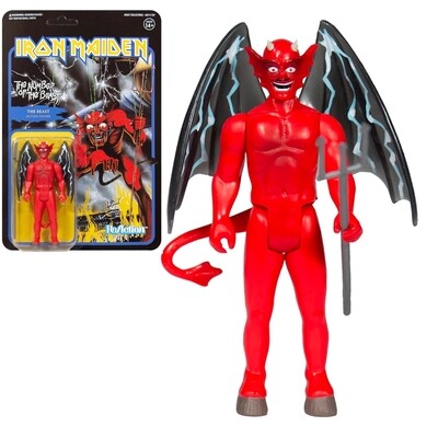 Iron Maiden 3 3/4"H The Beast "The Number of the Beast" ReAction Figure