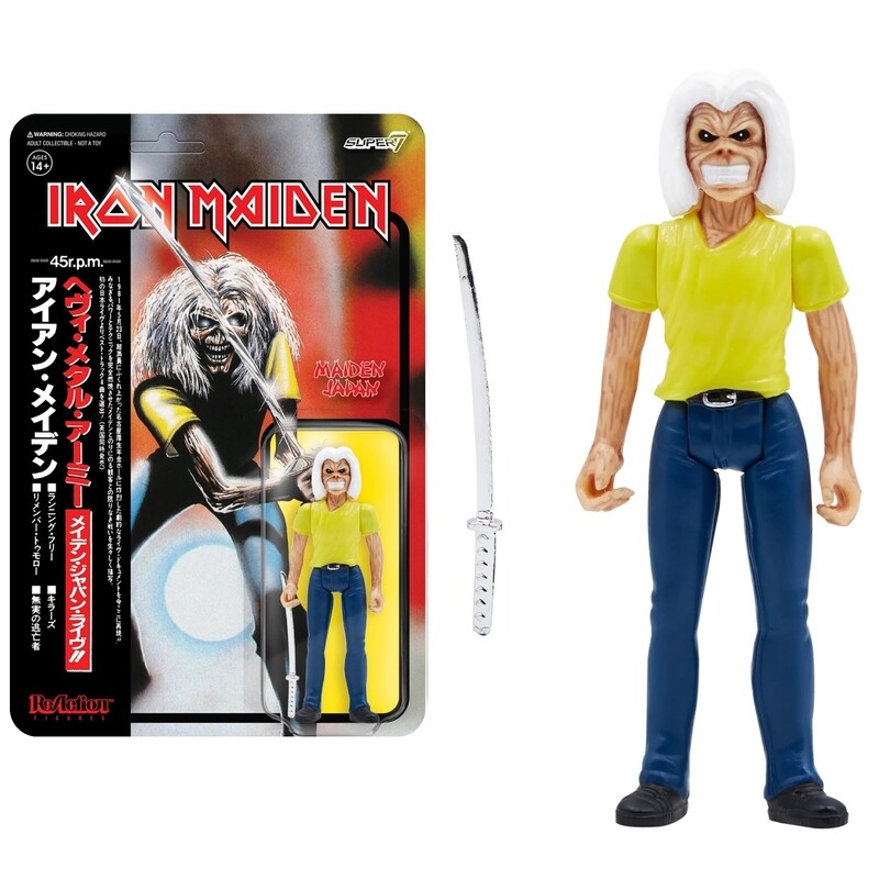Iron Maiden 3 3/4&quot;H Eddie from &quot;Maiden Japan&quot; EP ReAction Figure
