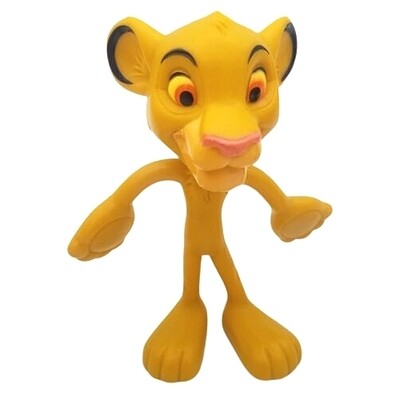 Disney's Lion King SIMBA 4"H Bendy Figure