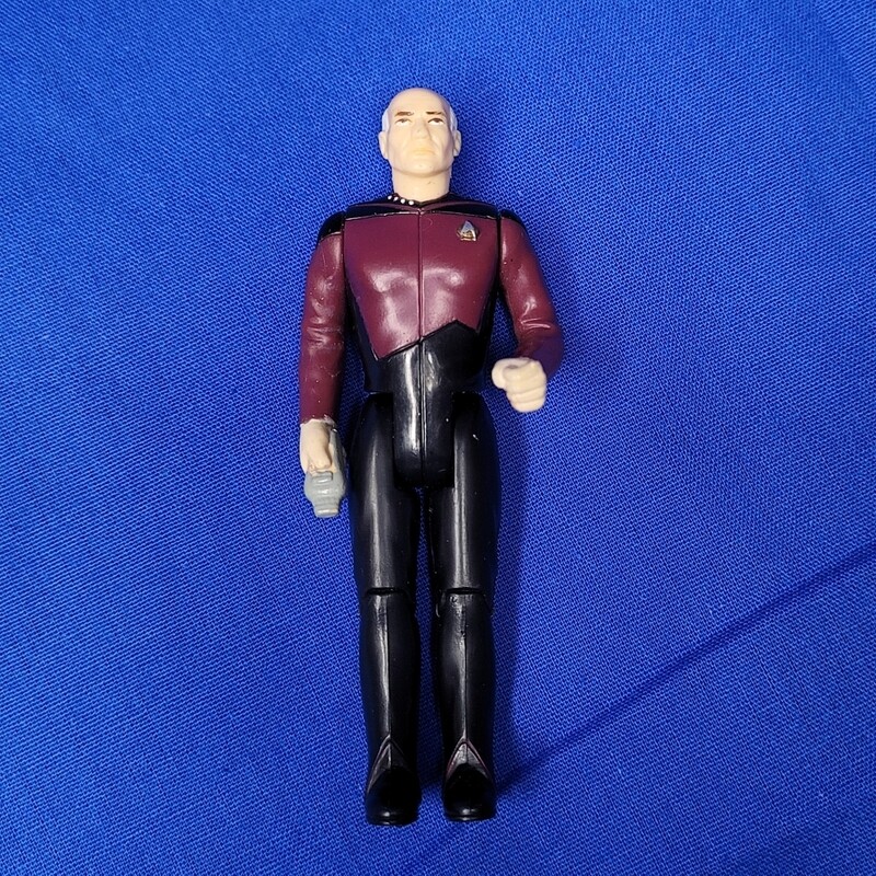 Star Trek The Next General - Captain Jean Luc Picard 3 3/4&quot;H Action Figure