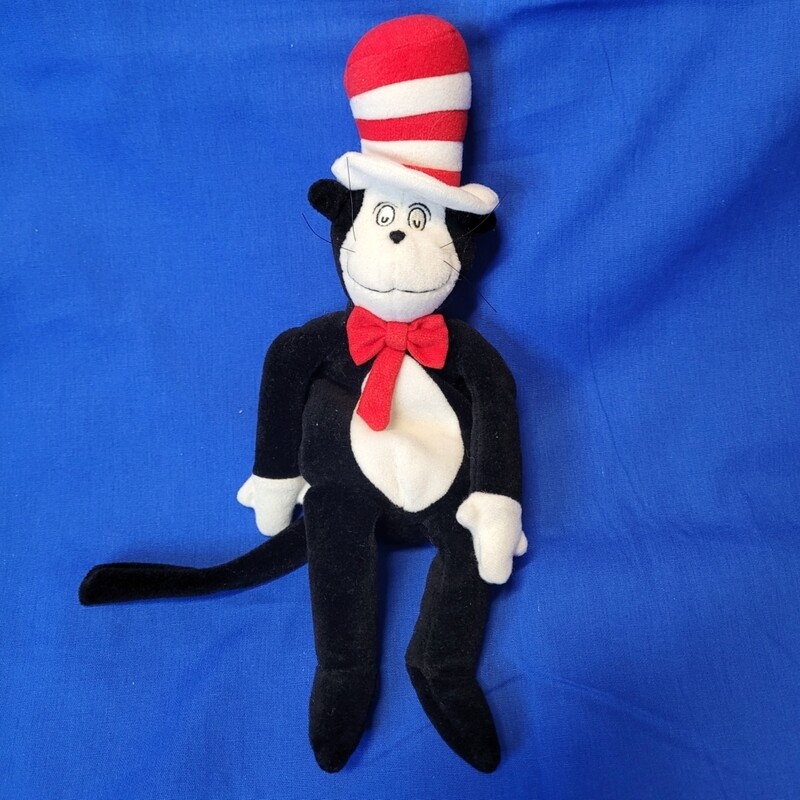 11 1/2&quot;H Dr. Seuss&#39; Cat in the Hat Beanbag Character