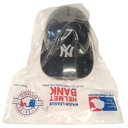 MLB New York Yankees Plastic Helmet Bank