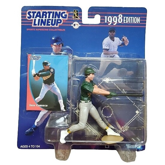 MLB Jose Canseco Oakland A&#39;s 1998 Starting Line Up (SLU) Figure