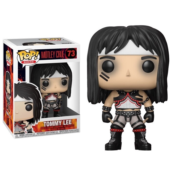 Motley Crue Tommy Lee 3 3/4&quot;H POP! Rocks Vinyl Figure #73